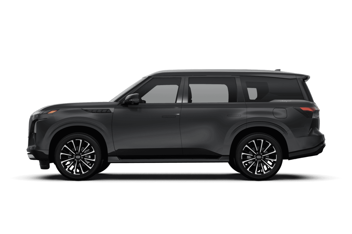 Infiniti QX80 - Side view Infiniti QX80 - Side view